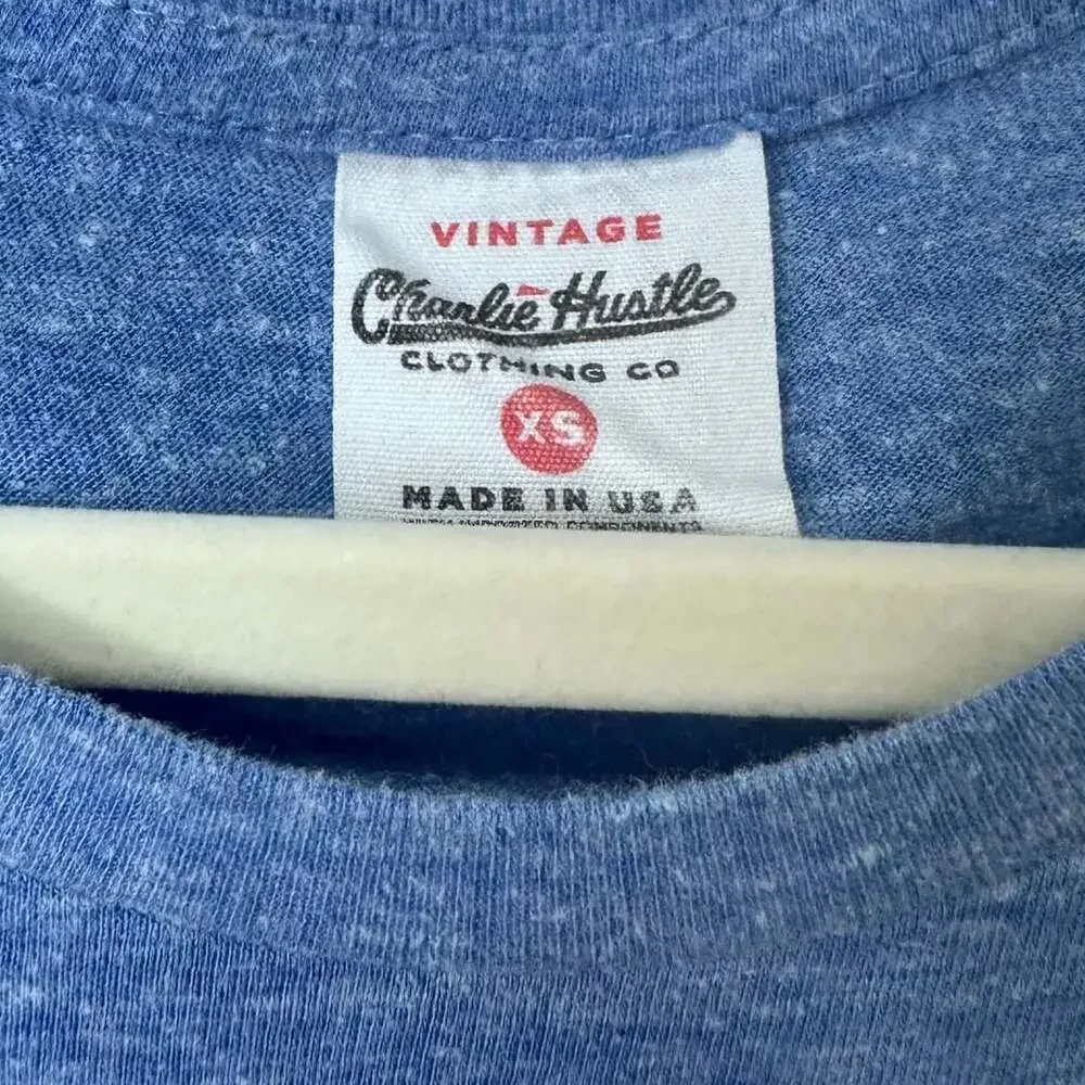 Charlie Hustle Sporting Club Collection KC Heart Graphic T-Shirt, Sz XS - Picture 3 of 6